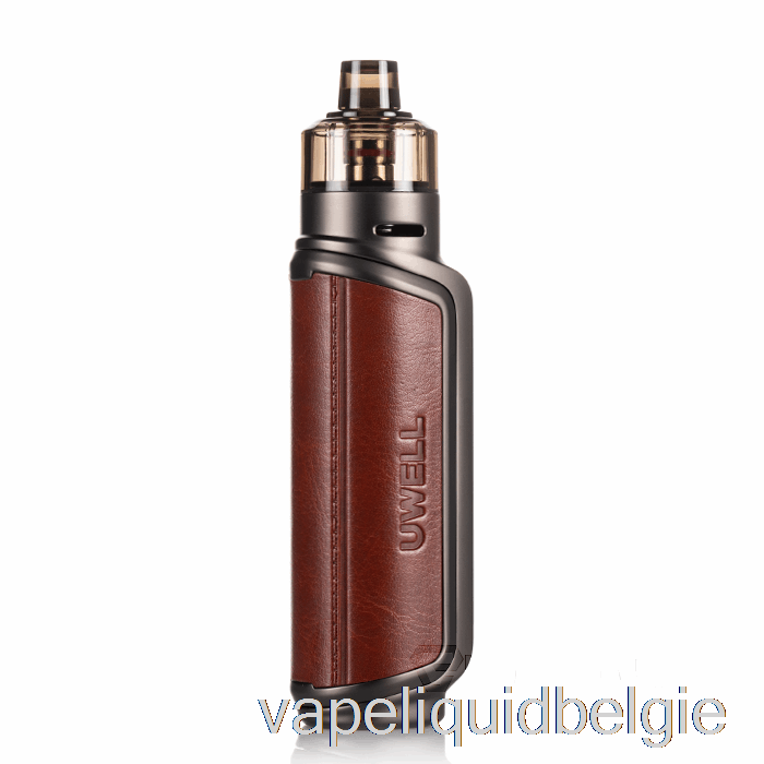 Vape België Uwell Aeglos P1 80w Pod Mod Kit Roodbruin